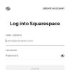 Squarespace — Login